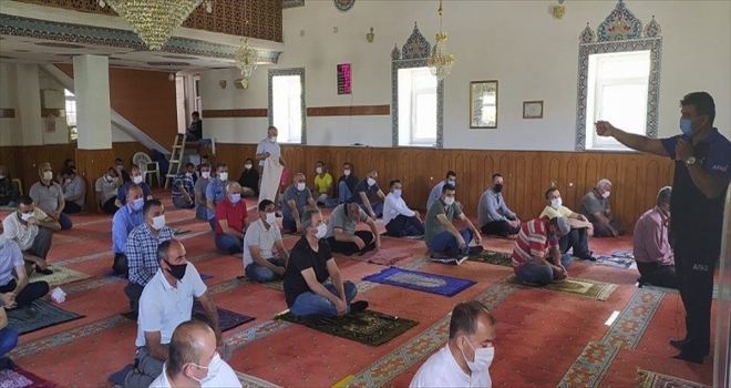 Kırşehir'de camilerde afet farkındalık eğitimleri verildi