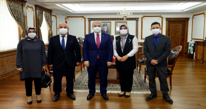 Kırşehir Valisi İbrahim Akın'a Sosyal Güvenlik Haftası ziyareti