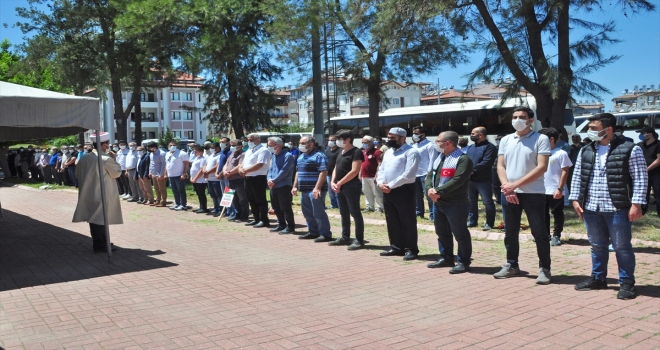 Manavgat ilçesinde İsrail'in Filistin'e yönelik saldırıları protesto edildi
