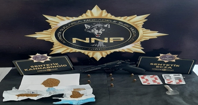 Niğde'de uyuşturucu operasyonu: 3 gözaltı