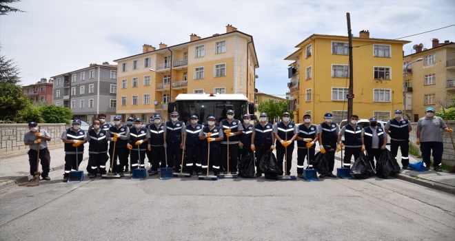 Selçuklu'da genel temizlik çalışmaları devam ediyor