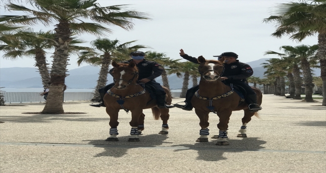 Turizm merkezi Antalya'da Kovid-19 denetimleri hava, kara ve denizden yürütülüyor