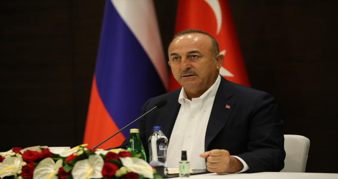 Çavuşoğlu, Rus mevkidaşı Lavrov ile ortak basın toplantısında konuştu: (3)