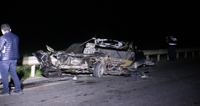 Eskişehir'de zincirleme trafik kazasında 1 kişi öldü 1 kişi yaralandı