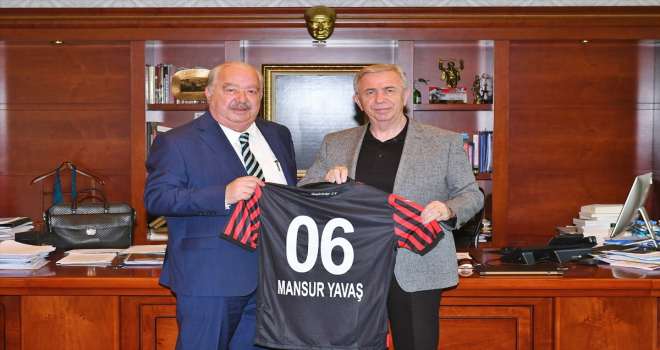 Gençlerbirliği'nden Mansur Yavaş'a ziyaret