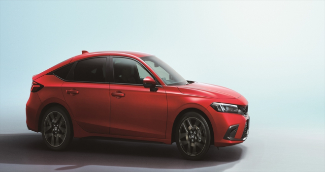 Honda'nın yeni hibrit modeli Civic Hatchback tanıtıldı