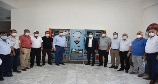 Karapınar'da TÜBİTAK Bilim Kitaplığı Projesi