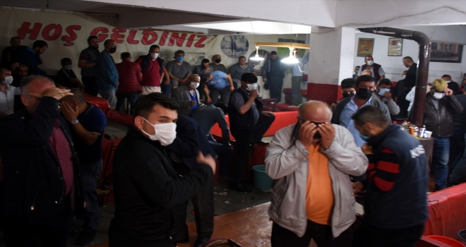 Kırıkkale'de horoz dövüştüren ve kısıtlamayı ihlal eden 69 kişiye 431 bin 250 lira ceza