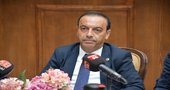 MHP Sivas Milletvekili Özyürek basın mensuplarıyla bir araya geldi