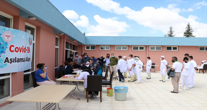 Niğde'de organize sanayi bölgesinde 
