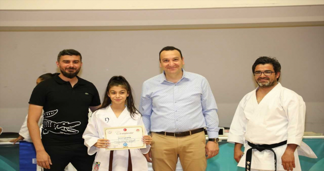 Talas'ta karate kursiyerleri terfi heyecanı yaşadı