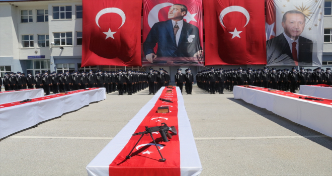 Yozgat, Kırşehir, Sivas ve Niğde'de eğitimlerini tamamlayan polis adayları mezun oldu