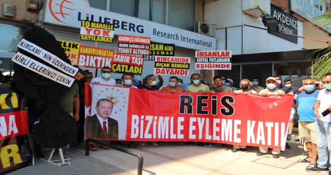 Antalya'da imar planları iptal edilen mahallenin sakinlerinden tepki