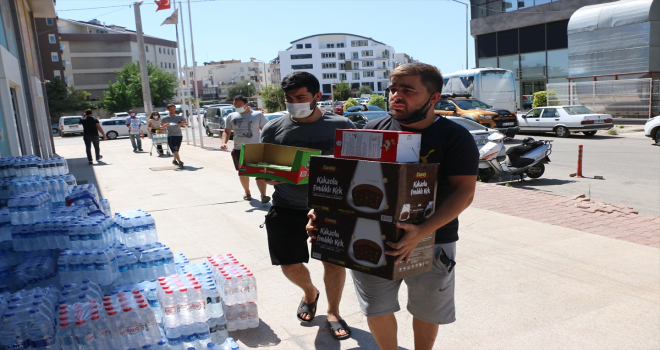 Antalya'daki yangın mağdurları için 19 ilçe halkı seferber oldu 