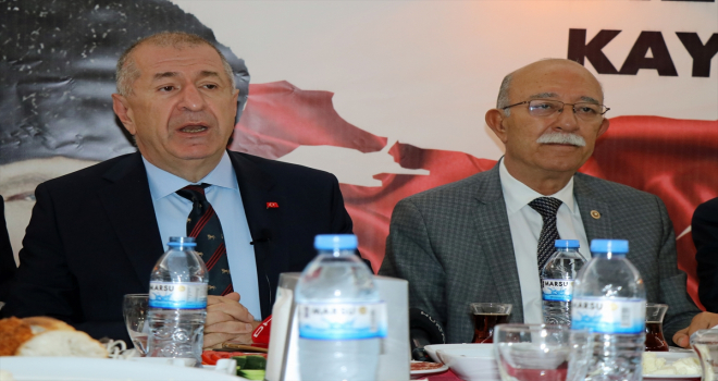 Bağımsız İstanbul Milletvekili Ümit Özdağ, Kayseri'de temaslarda bulundu: