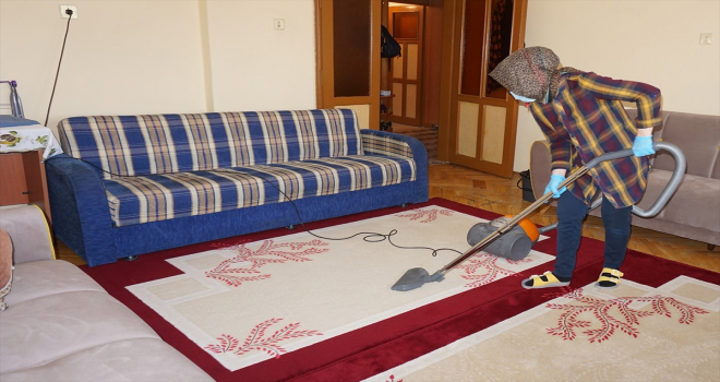 Beypazarı'nda kimsesiz ve bakıma muhtaç kişilerin evlerini 