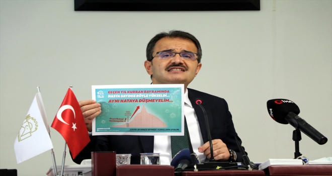 Çankırı Valisi Ayaz, Kurban Bayramı'nda Kovid-19 nedeniyle alınacak tedbirleri açıkladı:
