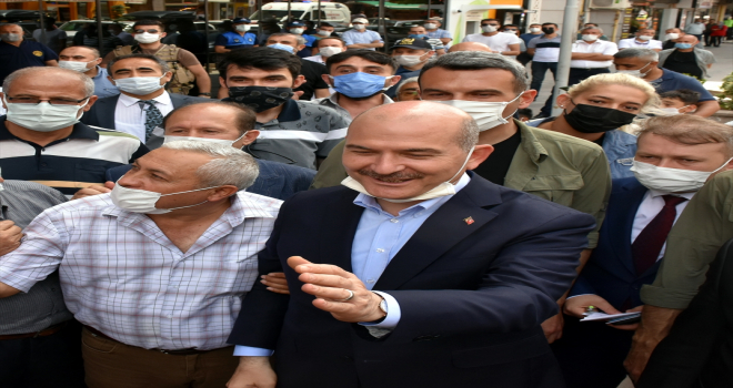 İçişleri Bakanı Süleyman Soylu Kırıkkale'de ziyaretlerde bulundu