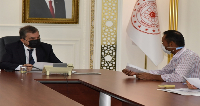 Karaman Valiliği Temmuz ayı halk günü toplantısı yapıldı