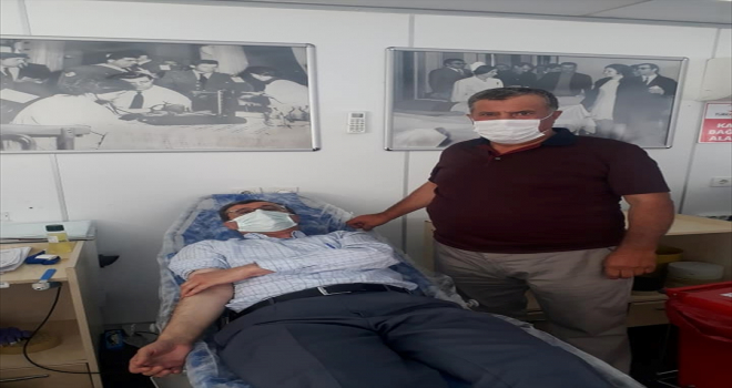 Karapınar'da kan bağışı kampanyası düzenlendi