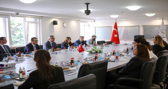 KKTC Meclisi Hukuk, Siyasi İşler ve Dış İlişkiler Komitesi Başkanı Öztürk'ten Türkiye Adalet Akademisine ziyaret