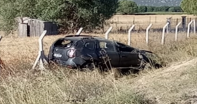 Konya'da otomobil şarampole devrildi: 6 yaralı