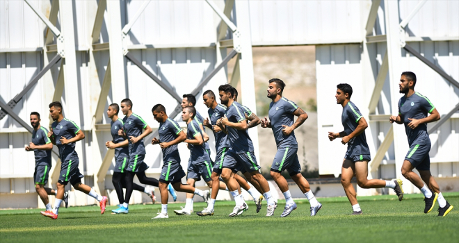Konyaspor, yeni sezon hazırlıklarını sürdürdü