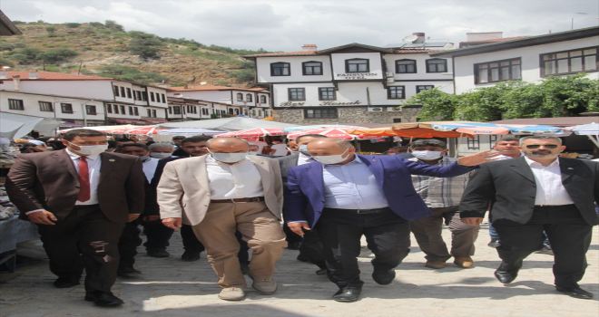 MHP Genel Başkan Yardımcısı Yıldırım, Beypazarı ve Nallıhan ilçelerine ziyaretler gerçekleştirdi