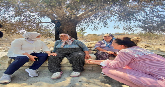 AK Parti Genel Merkez Kadın Kolları Genel Başkanı Keşir, Manavgat'ta incelemelerde bulundu: