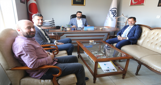 AK Parti Konya Milletvekili Altunyaldız, AA Konya Bölge Müdürü Yerlikaya'yı ziyaret etti