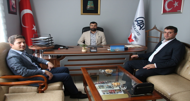 AK Parti Konya Milletvekili Özboyacı, AA Konya Bölge Müdürü Yerlikaya'yı ziyaret etti