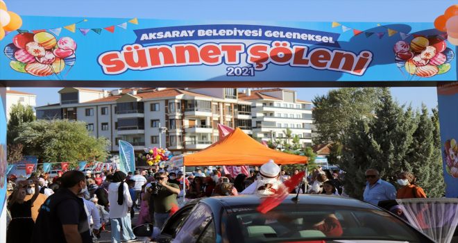 Aksaray'da toplu sünnet şöleni