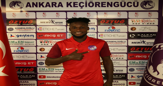 Ankara Keçiörengücü, Nijeryalı kanat oyuncusu İbrahim Olawoyin'i transfer etti 