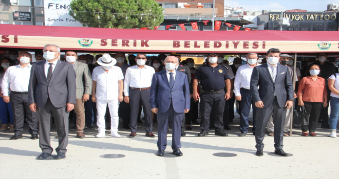 Antalya'nın ilçelerinde 30 Ağustos Zafer Bayramı kutlandı
