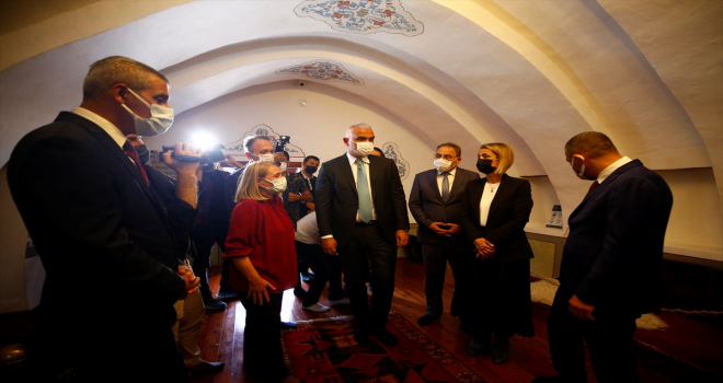 Bakan Ersoy, Nevşehir'de restorasyonu tamamlanan Kadıncık Ana Evi'nin açılışına katıldı: 