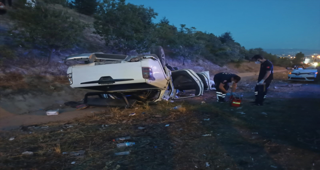 Başkentte trafik kazası: 1 ölü, 8 yaralı