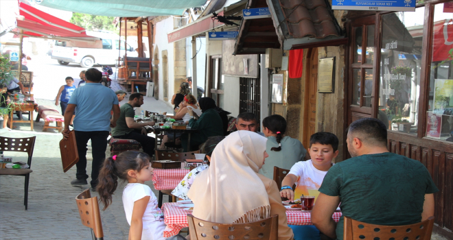 Beypazarı'nda hafta sonu yoğunluğu