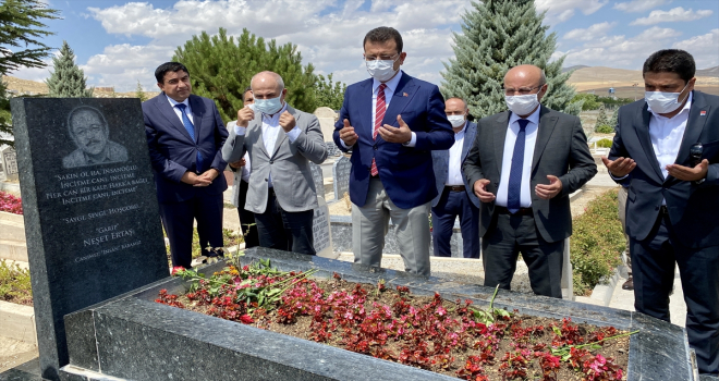 CHP'li belediye başkanları, Kırşehir Belediye Başkanı Ekicioğlu'nu ziyaret etti