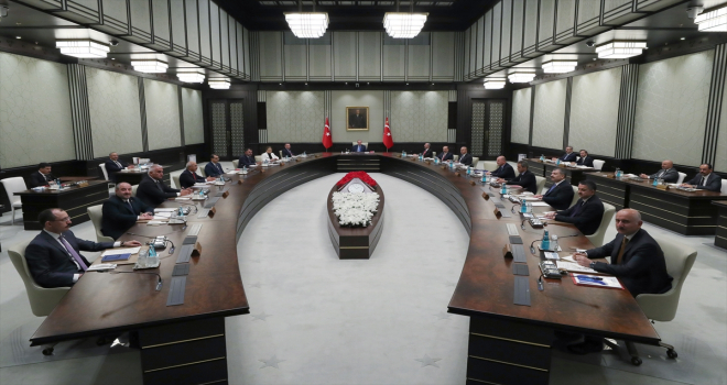 Cumhurbaşkanlığı Kabinesi toplandı