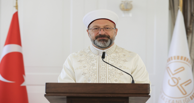 Diyanet İşleri Başkanı Ali Erbaş, 