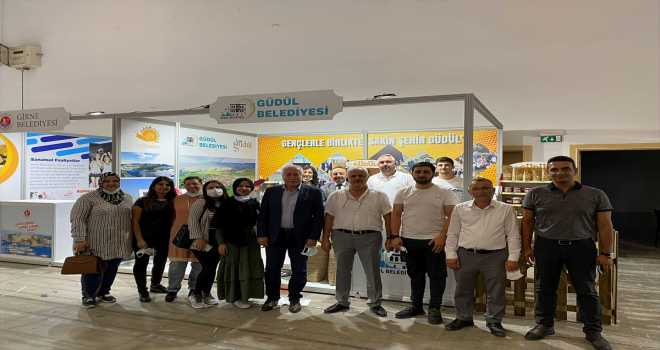 Güdül Belediyesi Ankara'da düzenlenen sergide tanıtım standı açtı 