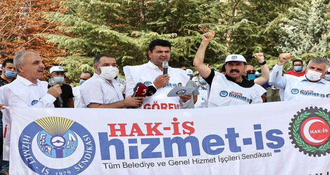 Hizmet-İş Sendikası, Hacettepe Üniversitesi hastanelerinde çalışanların geriye dönük haklarını talep etti