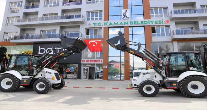 Kaman Belediyesi araç filosunu güçlendiriyor