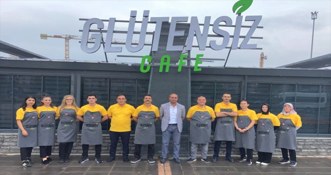 Kayseri'de glütensiz kafe hizmete açıldı
