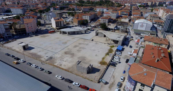 Kırşehir'de şehir içi minibüs terminalinin ikinci etabı ihale aşamasına geldi 