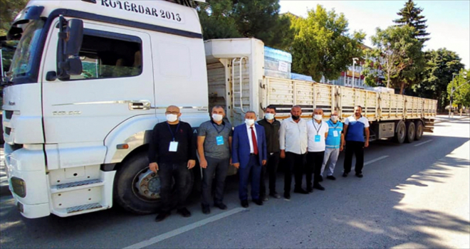 Kırşehir'den selden etkilenen Sinop'a yardım 