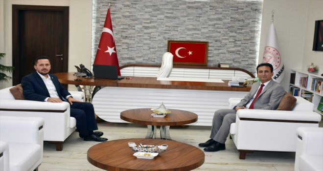 Milletvekili Eser'den İl Milli Eğitim Müdürü Çalışkan'a ziyaret