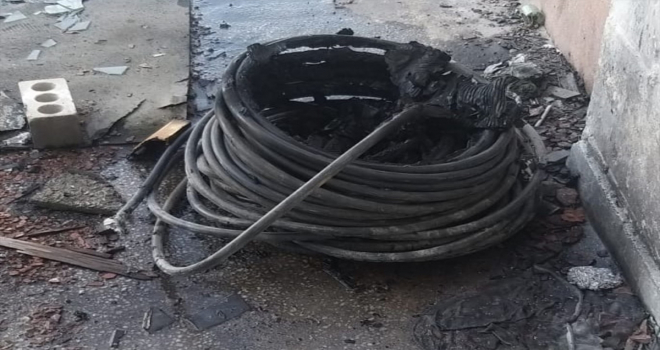 Nevşehir'de restorasyondaki tarihi camiden kablo çalan 2 şüpheli tutuklandı