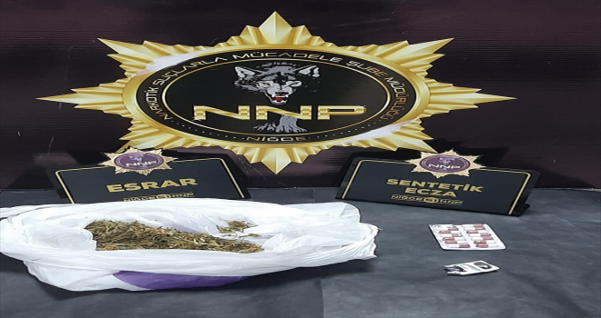 Niğde'de uyuşturucu operasyonları: 3 gözaltı