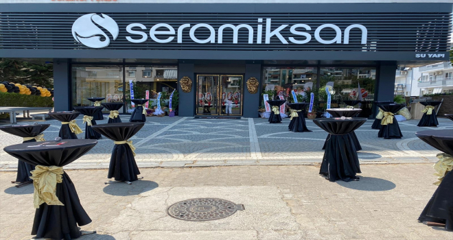 Seramiksan’ın yeni bayisi Alanya Su Yapı açıldı